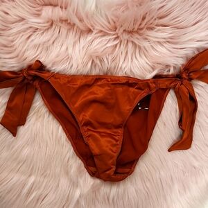 Brand New Victoria's Secret SATIN NAUGHTY CHEEKY PANTY-S